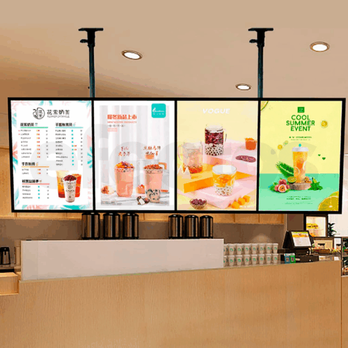 Impression bache backlight en ligne